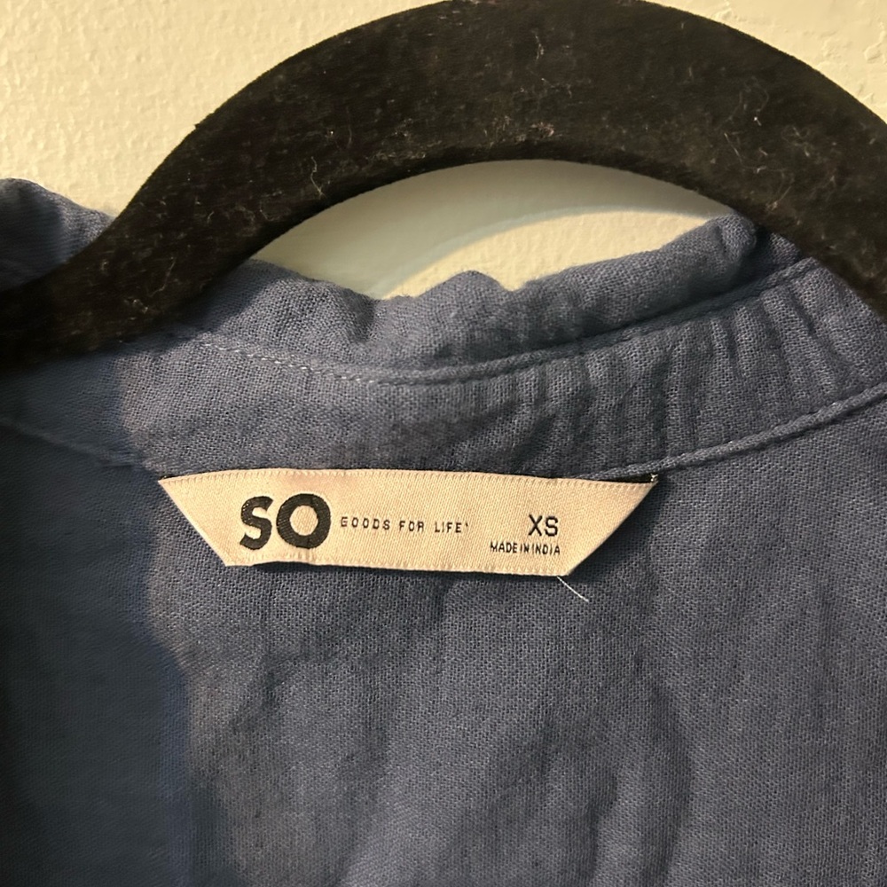 SO Blue Top XS